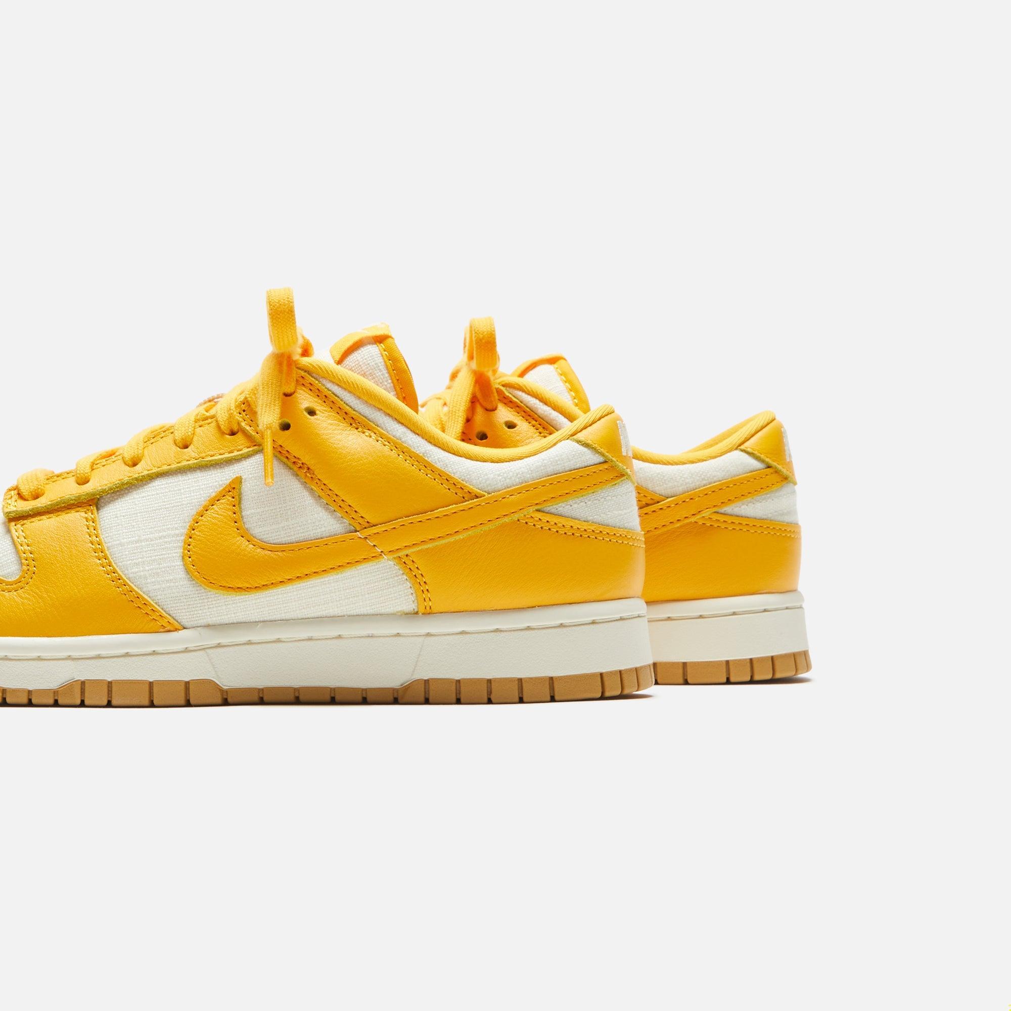 Nike Dunk Low Retro - University Gold / Coconut Milk / Soft Yellow / Gum Light Brown Male Product Image