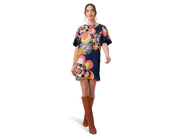 Womens Luv Groovy Floral Minidress Product Image