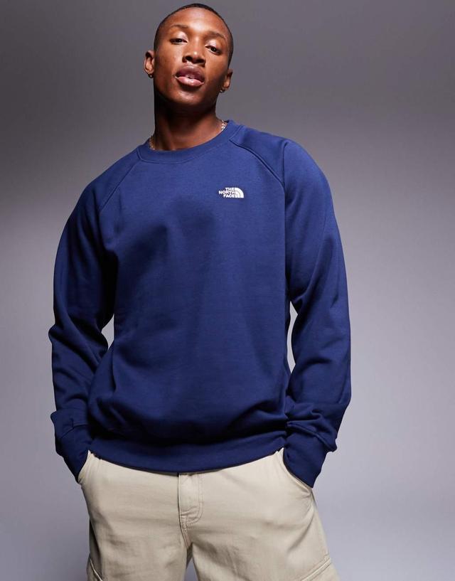 The North Face Evolution crew neck sweatshirt in navy Product Image