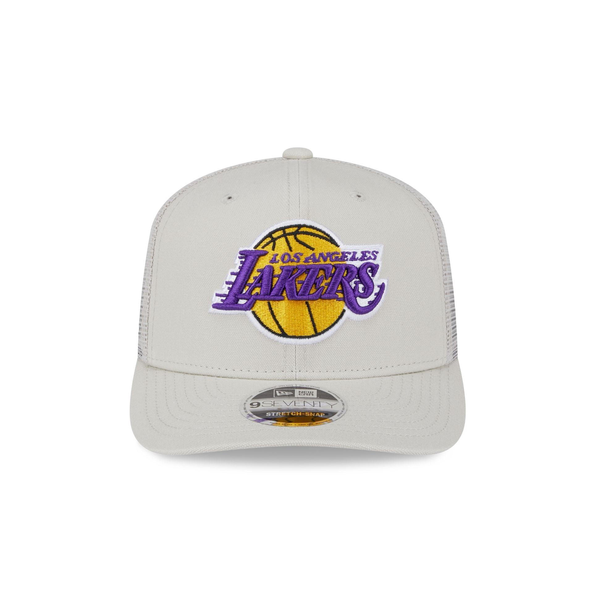 Los Angeles Lakers Canvas 9SEVENTY Trucker Hat Male Product Image