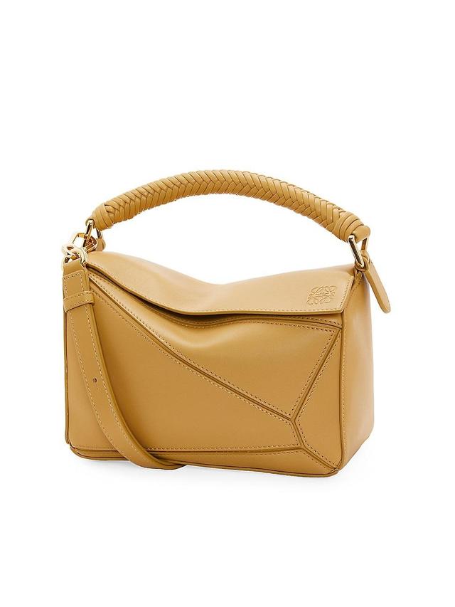 Womens Puzzle Small Leather Top-Handle Bag Product Image