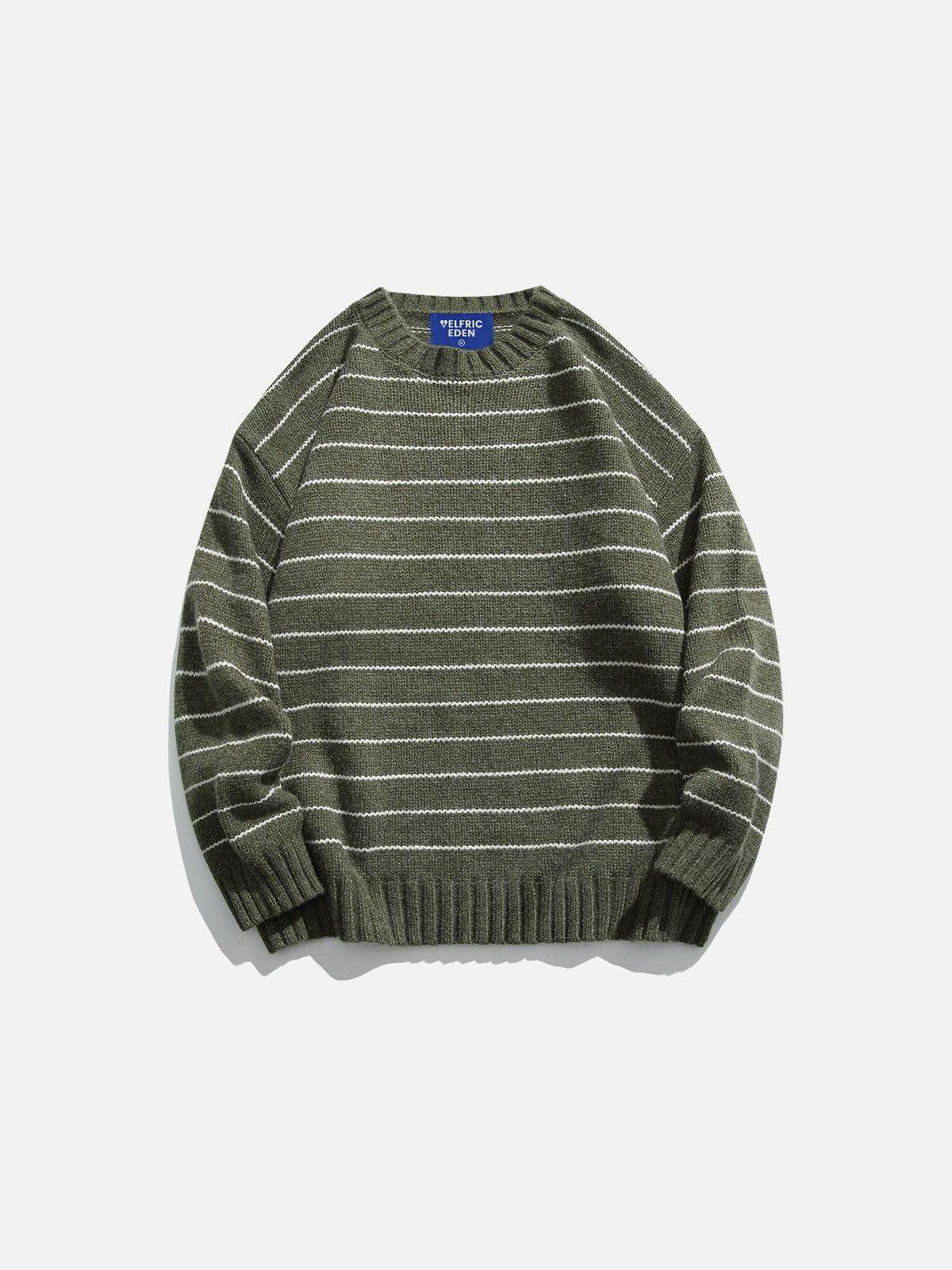 Aelfric Eden Solid Stripes Sweater Product Image