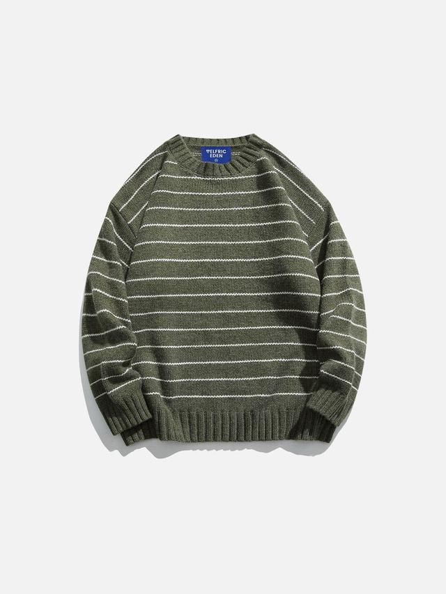 Aelfric Eden Solid Stripes Sweater Product Image