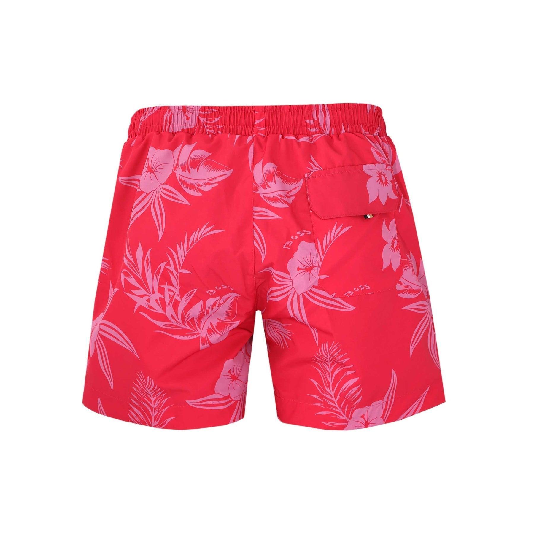 Boss Floral Print Swim Shorts Product Image