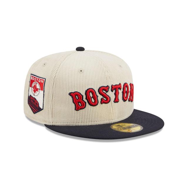 Boston Red Sox Cord Classic 59FIFTY Fitted Hat Male Product Image