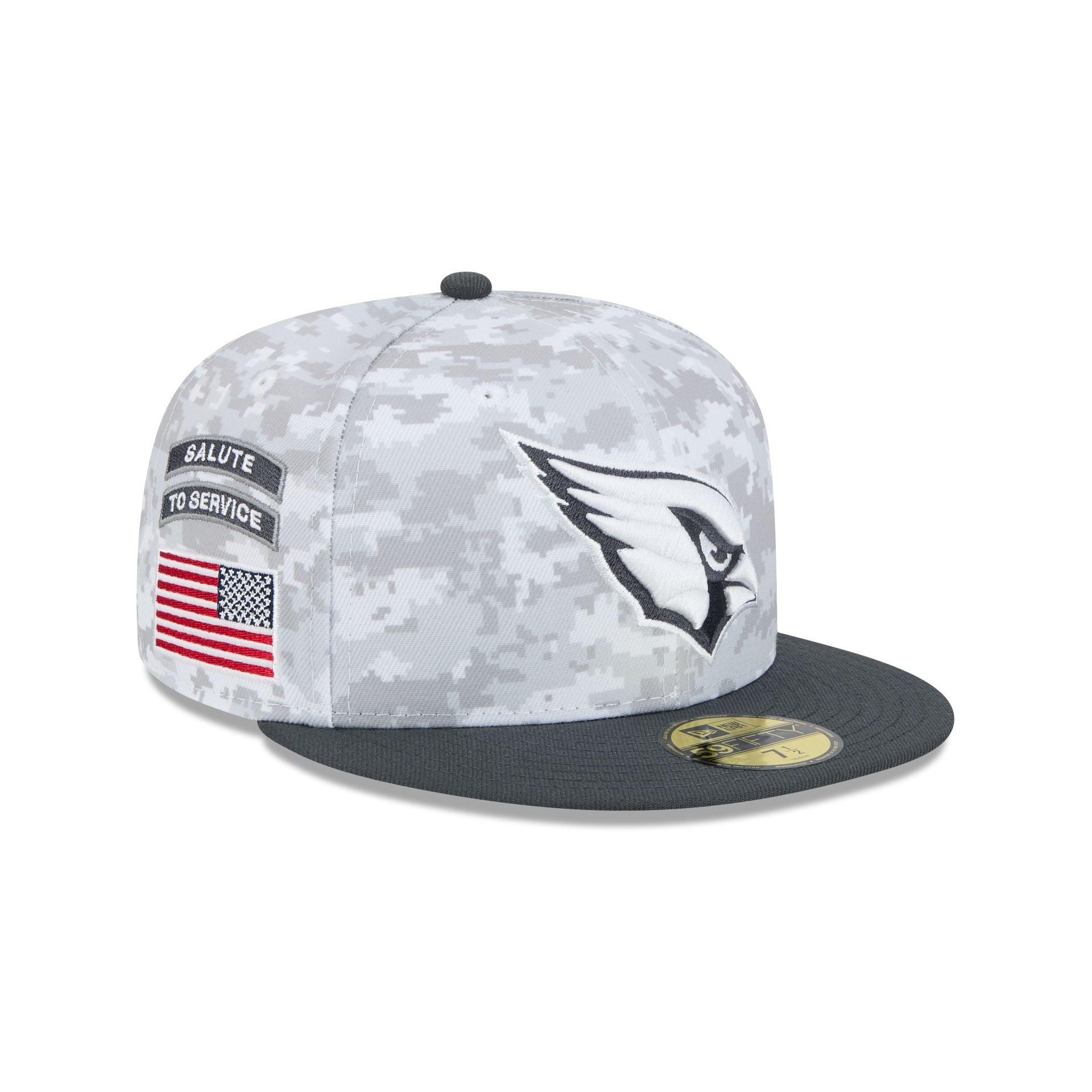 Arizona Cardinals 2024 Salute to Service 59FIFTY Fitted Hat Male Product Image