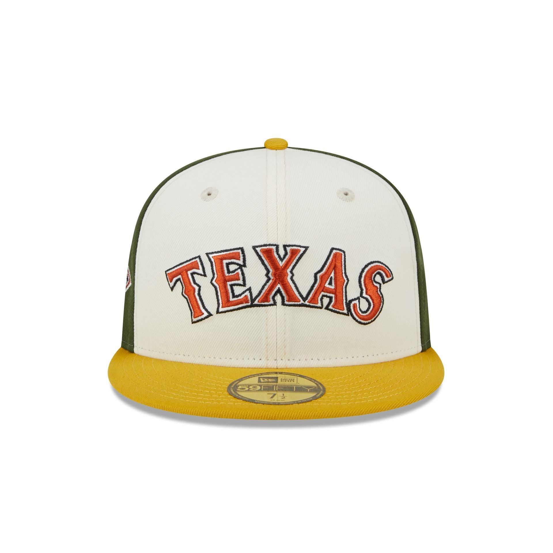 Texas Rangers Two Tone Honey 59FIFTY Fitted Hat Male Product Image