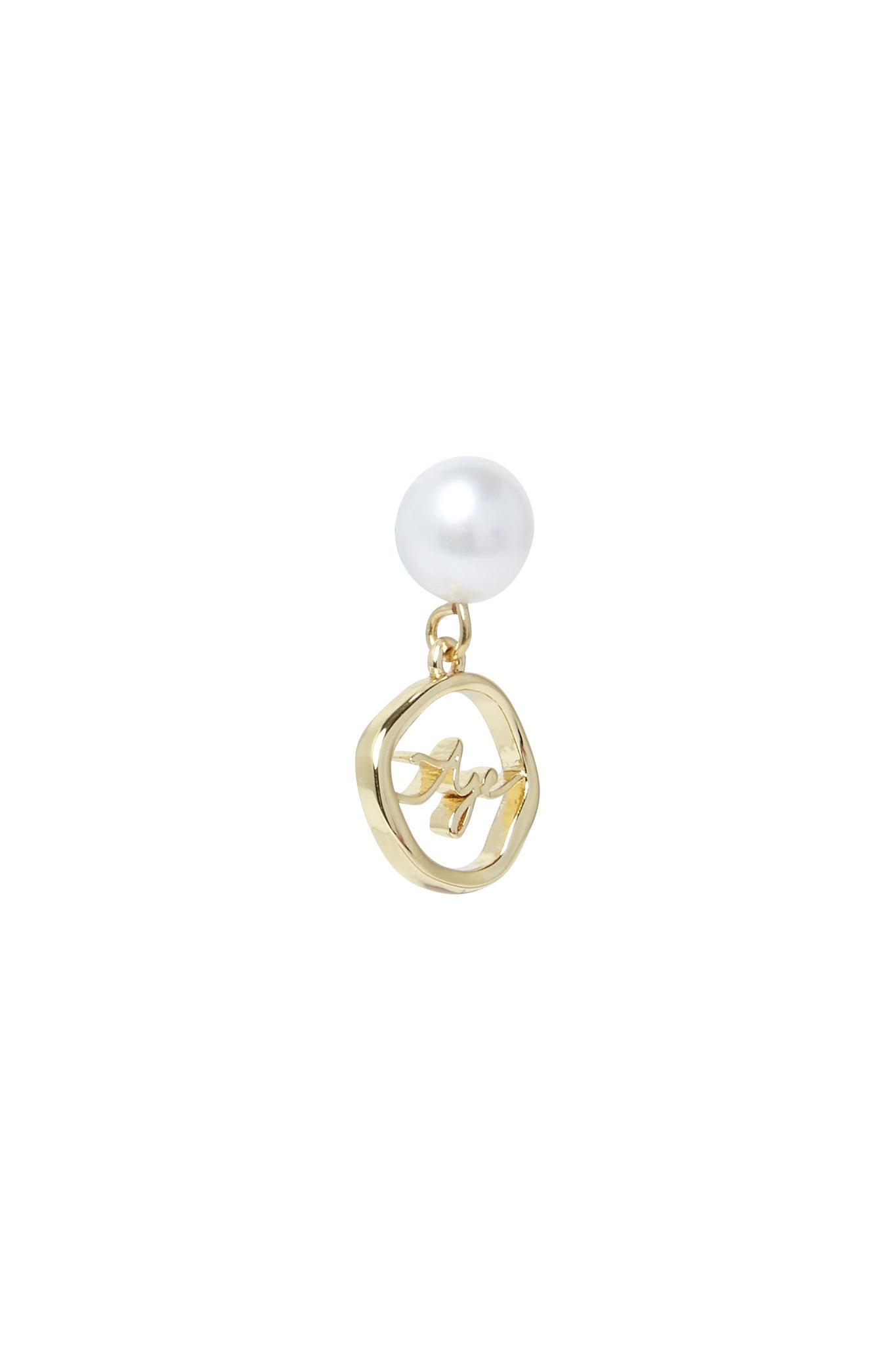 Fleur Pearl Drop Earring Product Image