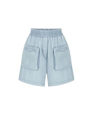 Nocturne Womens Cargo Pocket Mini Shorts Product Image