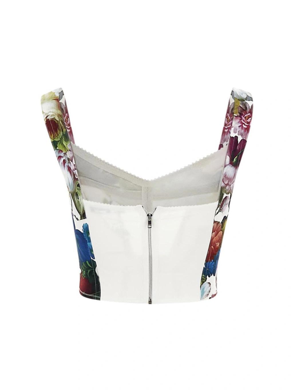 Floral Top In Multicolor Product Image