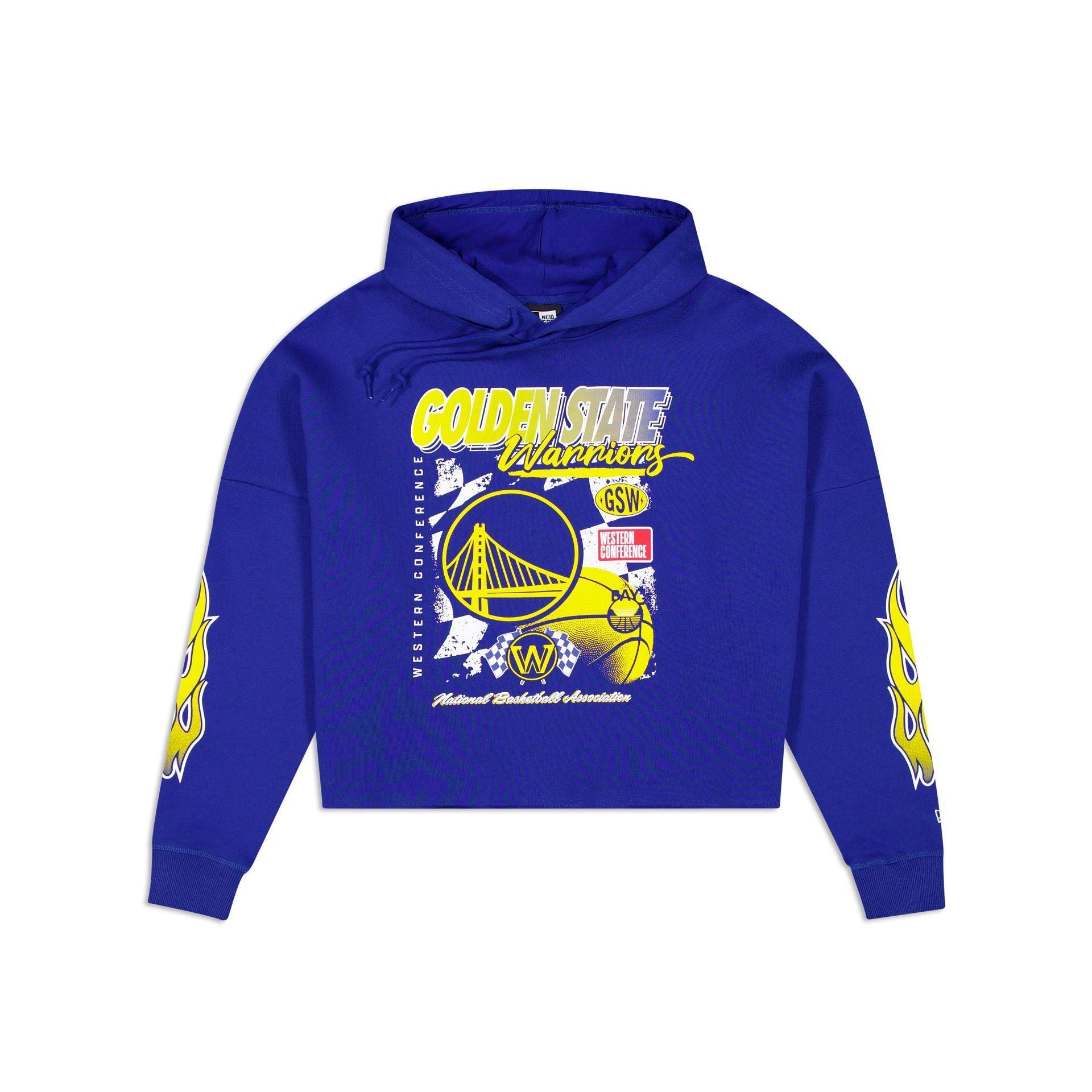 Golden State Warriors 2024 Rally Drive Women's Hoodie Female Product Image