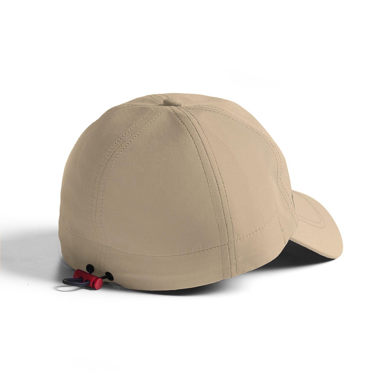 0821. Performance Cinch Hat - Khaki/White "ASRV" Product Image