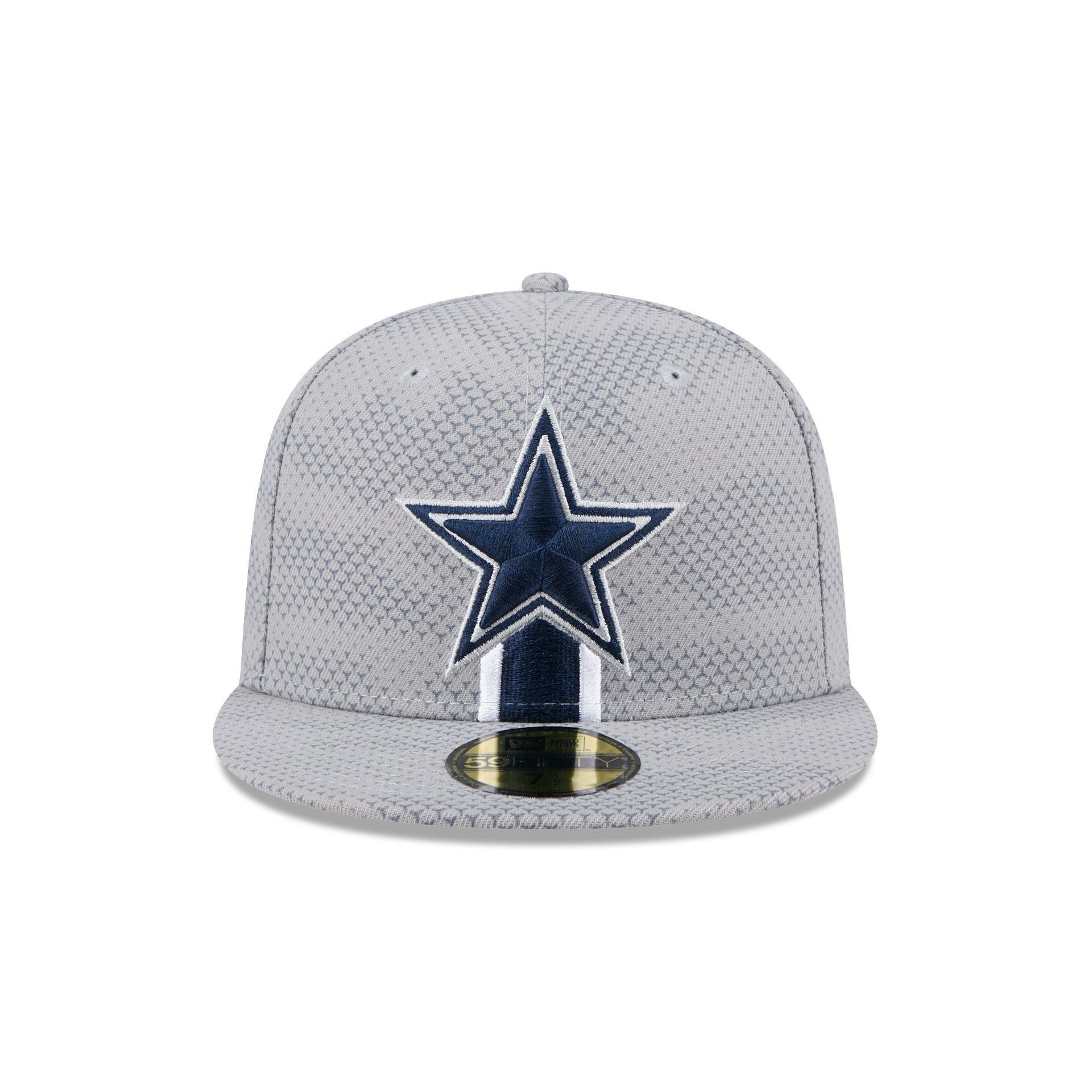 Dallas Cowboys 2024 Sideline Gray 59FIFTY Fitted Hat Male Product Image