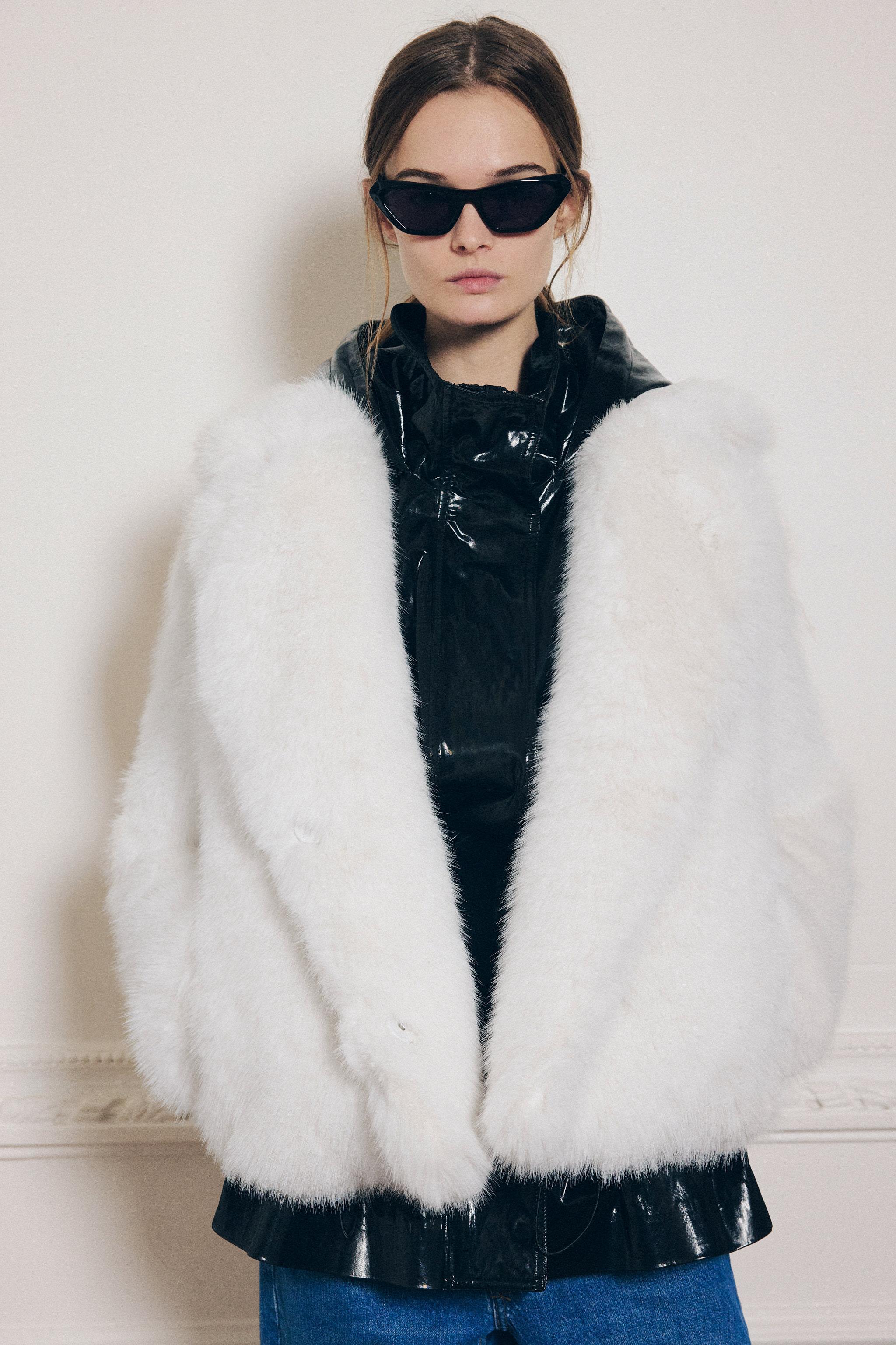 FAUX FUR JACKET ZW COLLECTION Product Image