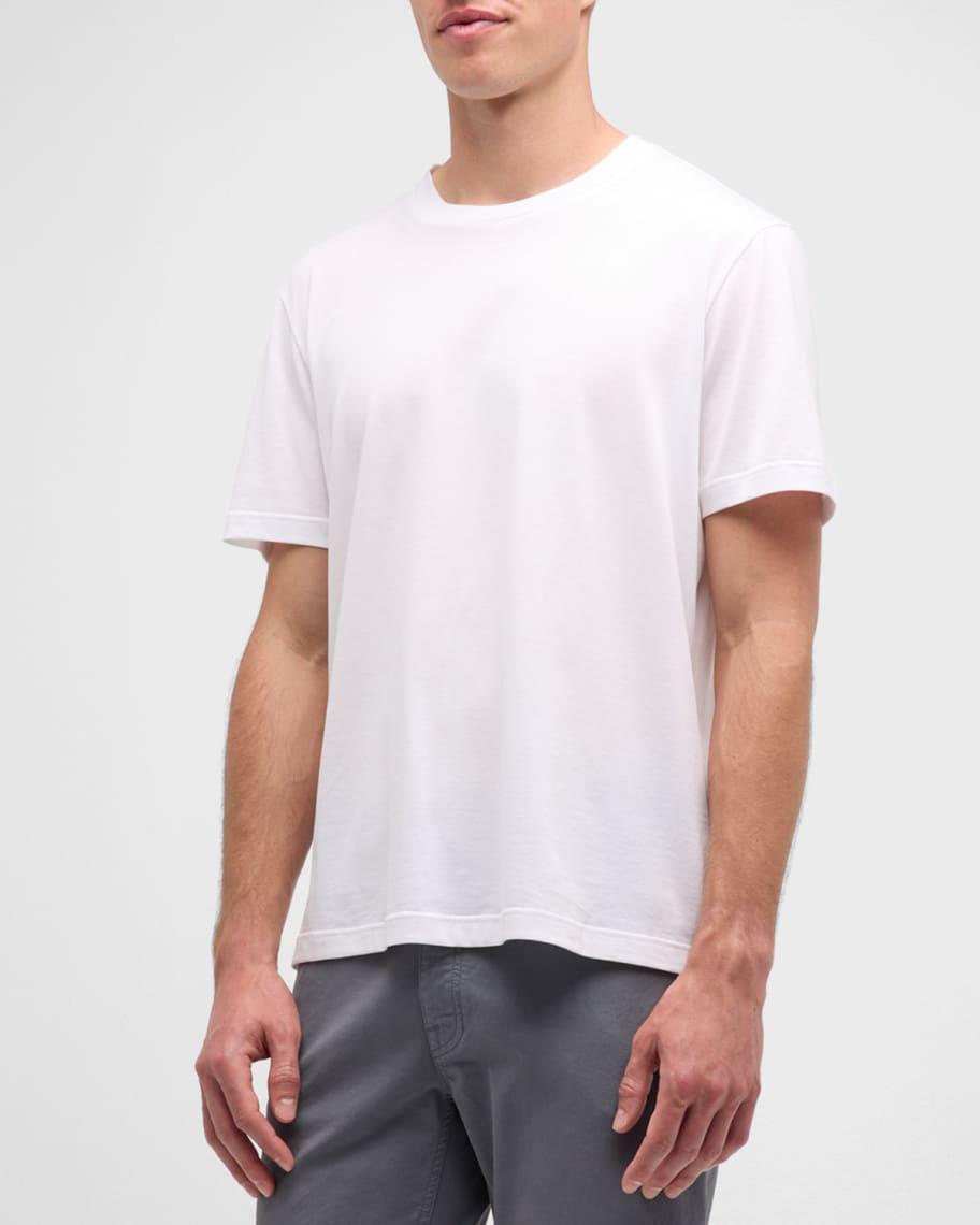 Mens Cotton Crewneck T-Shirt Product Image