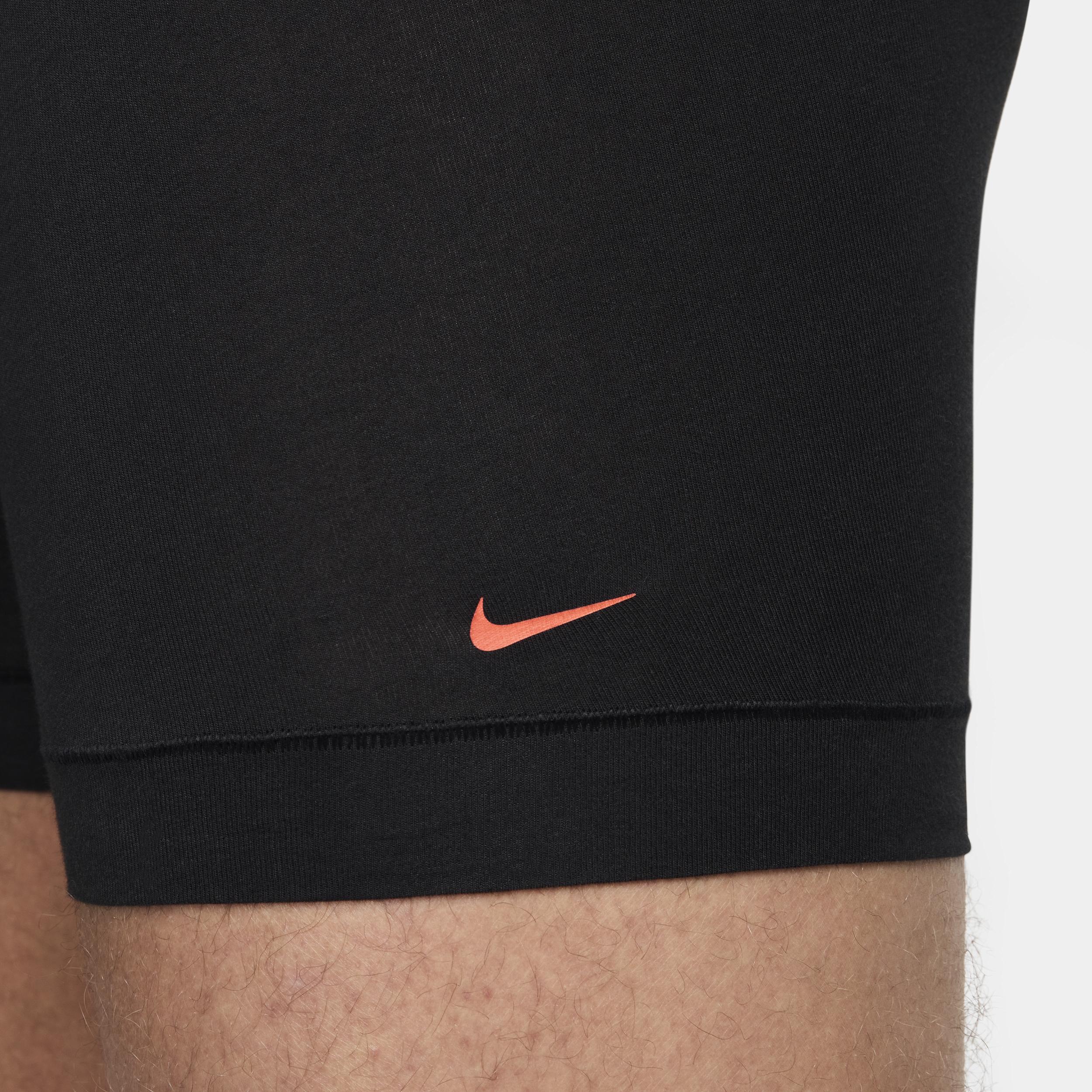 Nike Men's Dri-FIT Essential Cotton Stretch Boxer Briefs (3-Pack) Product Image