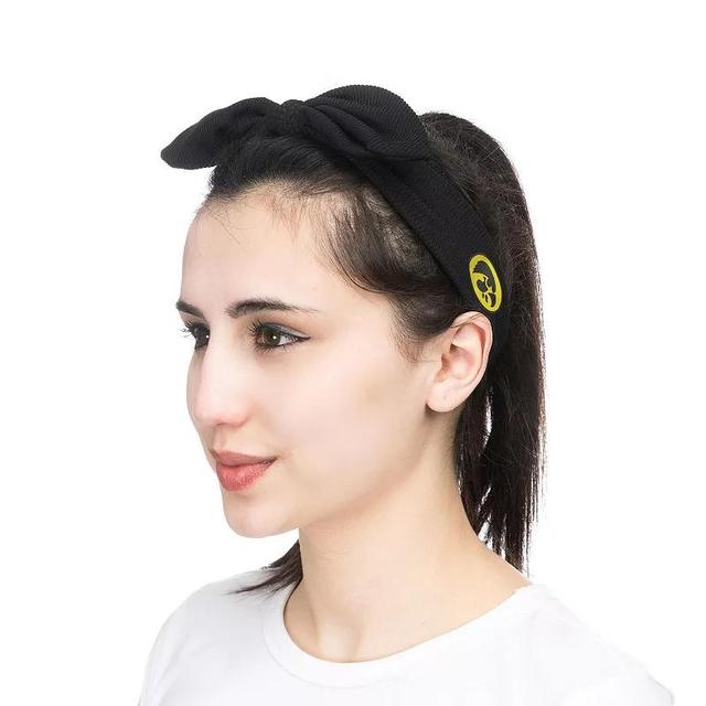 Womens ZooZatz Iowa Hawkeyes Knot Headband Product Image