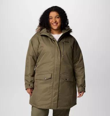 Columbia Women's Suttle Mountain Long Insulated Jacket - Plus Size- Product Image