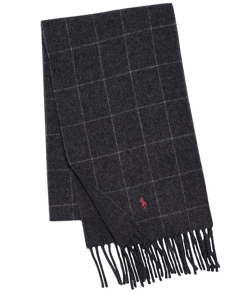 Polo Ralph Lauren Reversible Windowpane Scarf Product Image