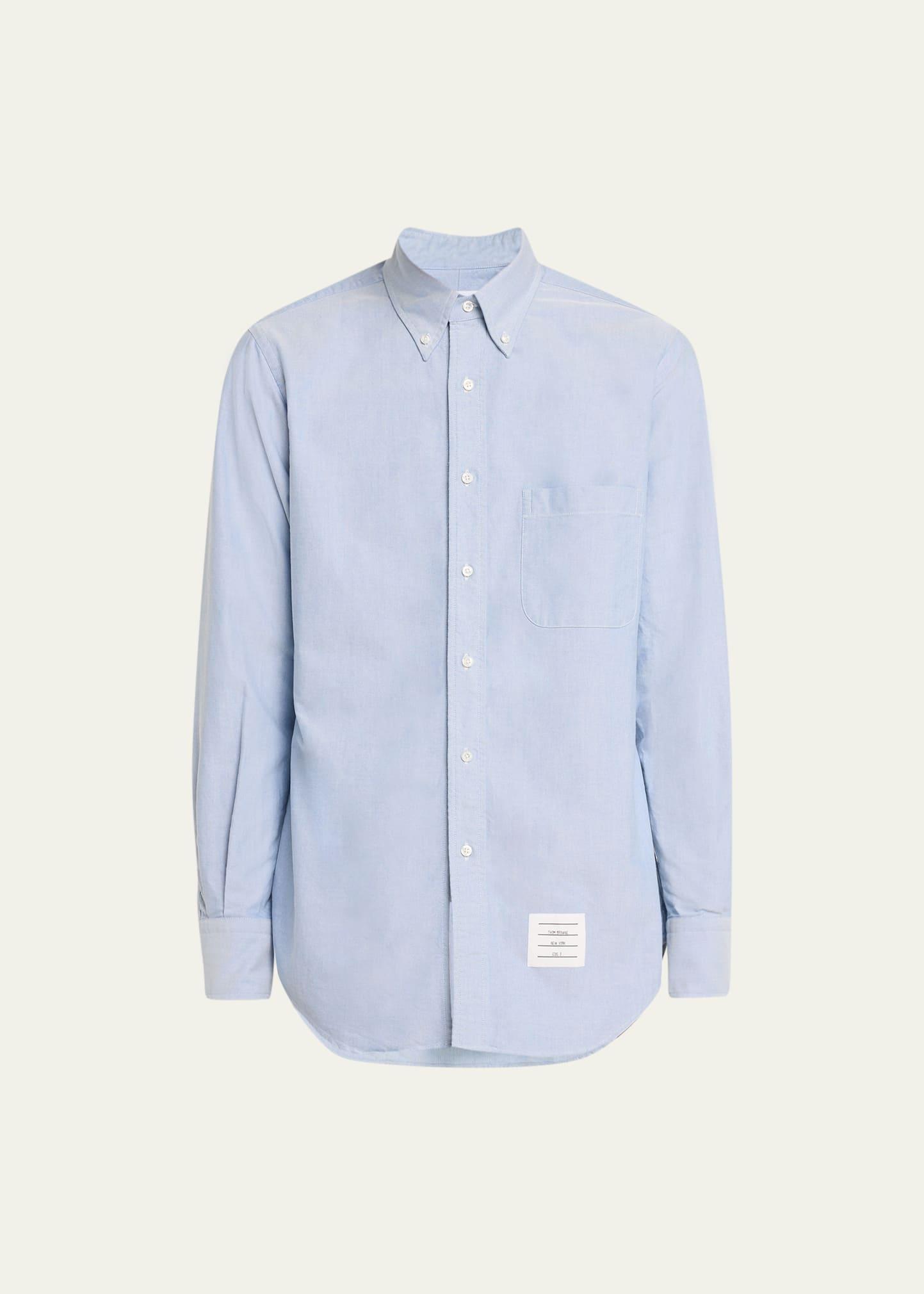 Mens Oxford Grosgrain-Placket Dress Shirt Product Image