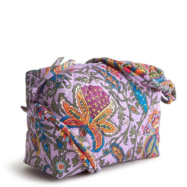 Vera Bradley Blake Crossbody Bags Women in Marrakesh Purple/Orange Product Image