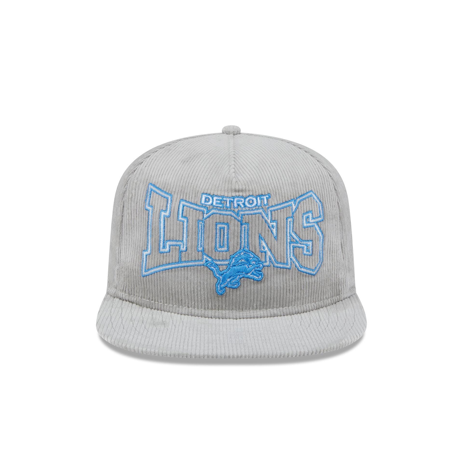 Detroit Lions Gray Cord Golfer Hat Male Product Image