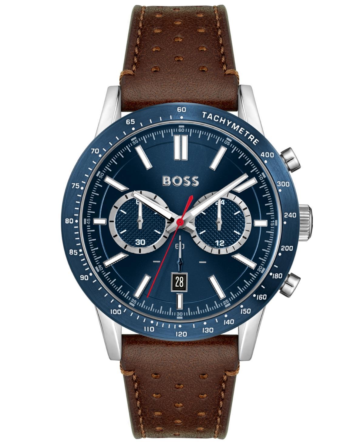 Hugo Boss Allure Mens Blue Dial Watch Product Image