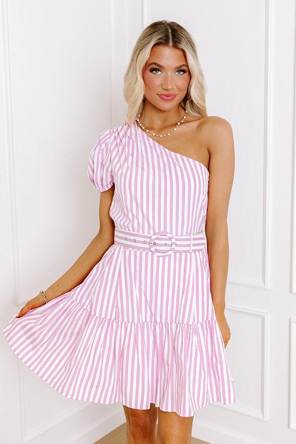 Surrounded By Starlight Stripe Dress Product Image