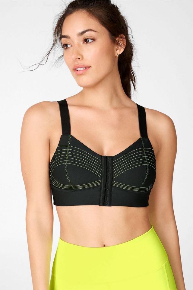 Fabletics Ines Low Impact Sports Bra Womens black Size XS Product Image