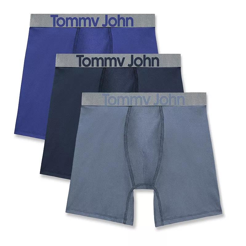 Mens Tommy John 3-Pack Sport Boxer Briefs Product Image