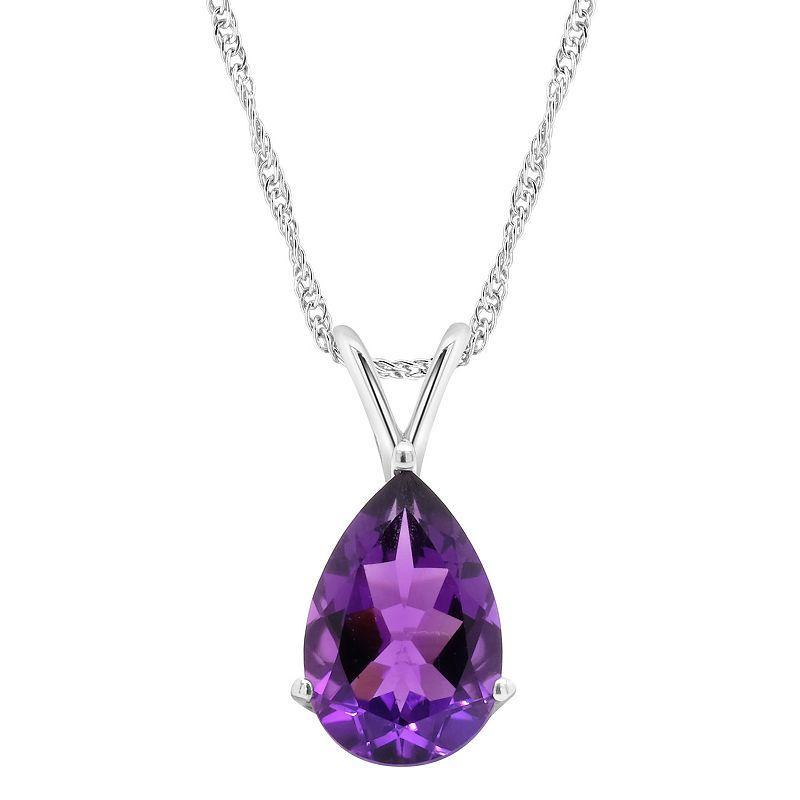 Amethyst (2-5/8 ct. t.w.) Pendant Necklace in Sterling Silver Product Image