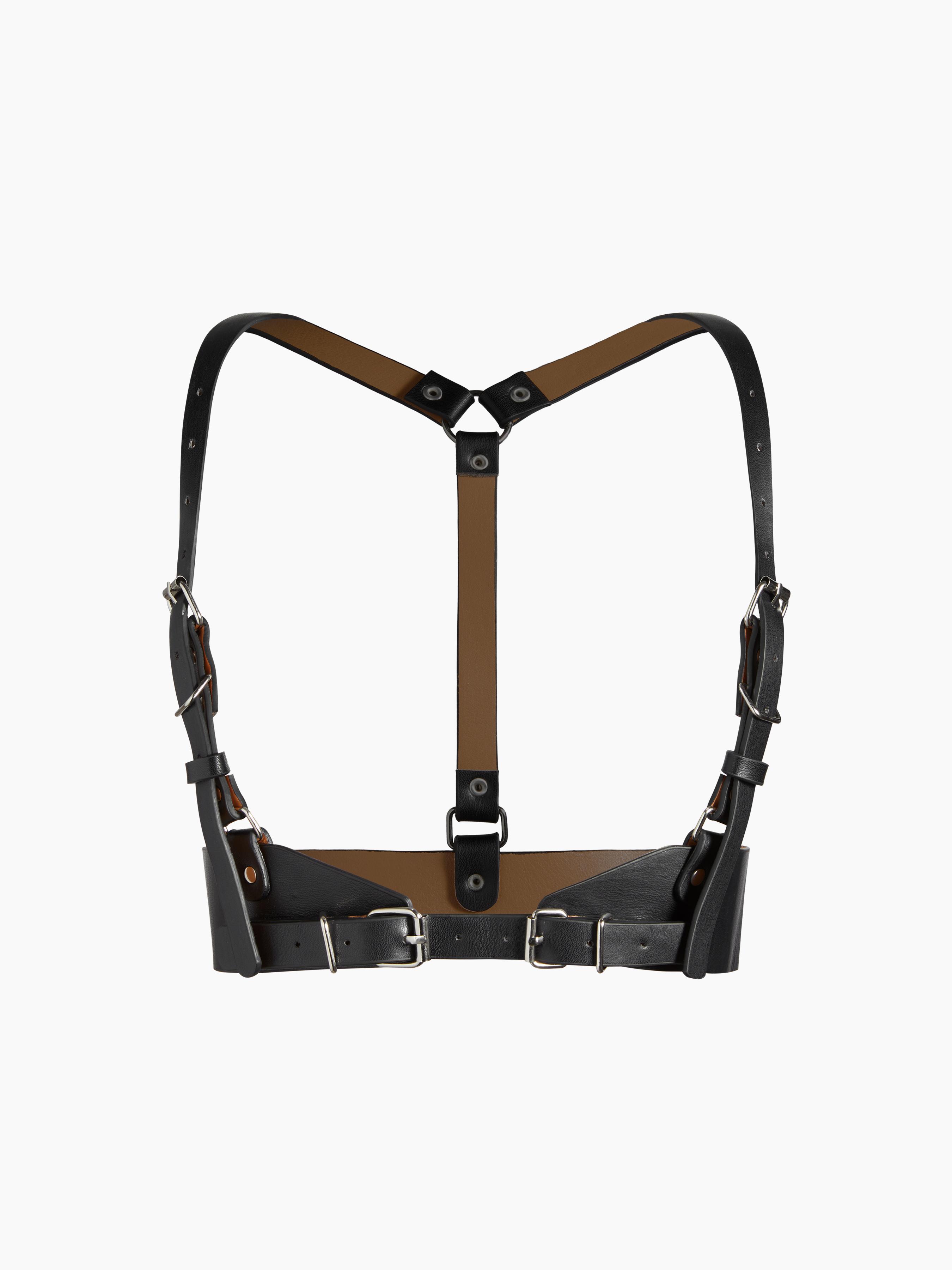 Layered Buckle Harness Belt Product Image