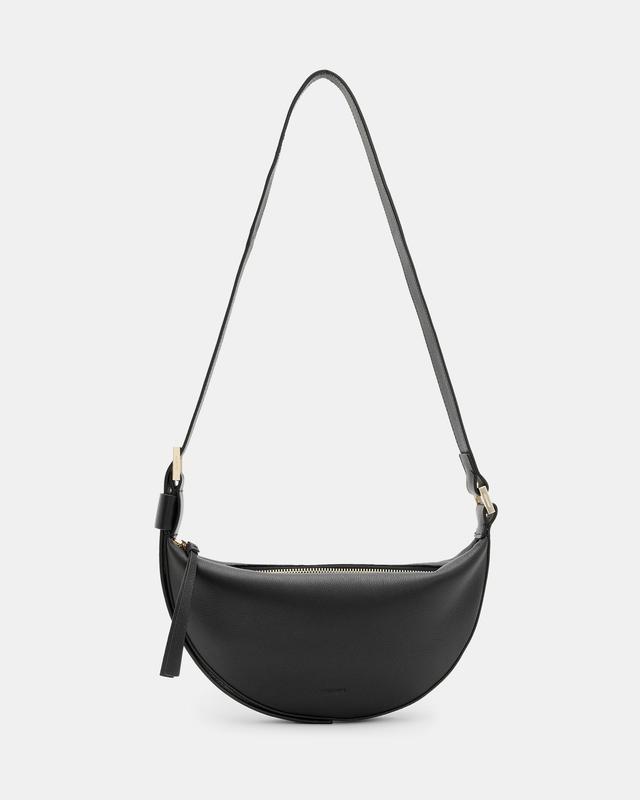 Half Moon Leather Crossbody Bag Product Image