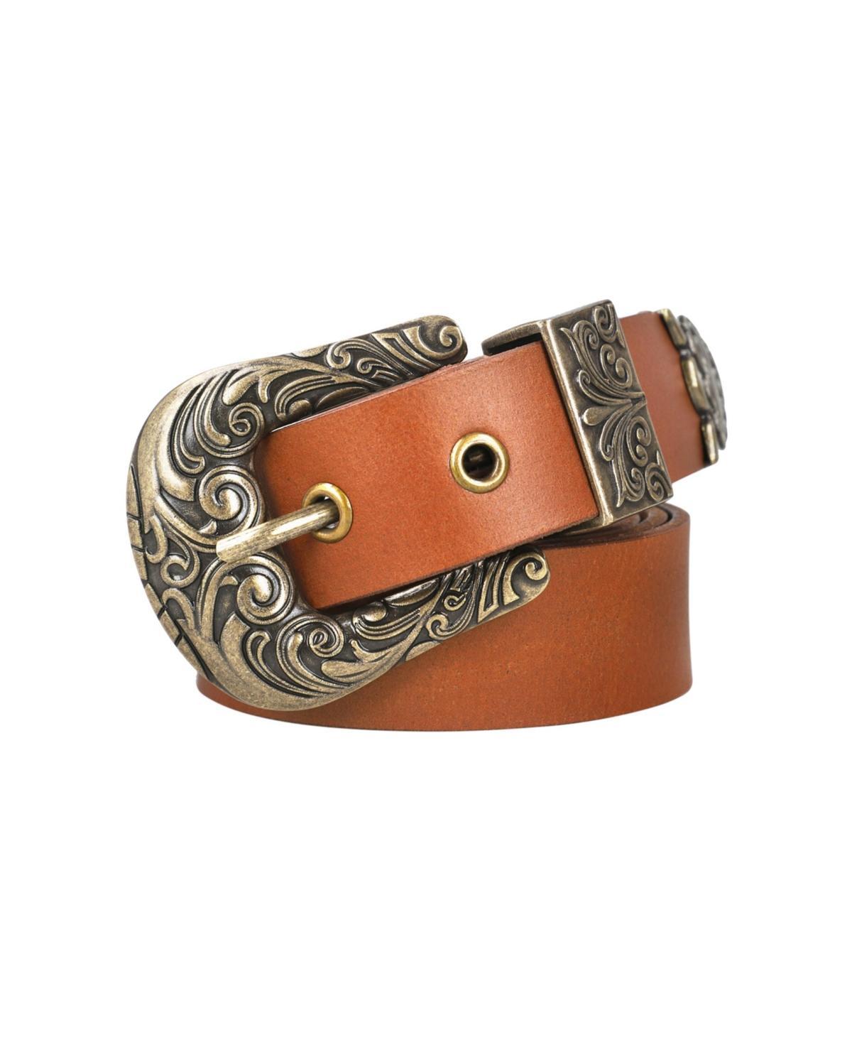 Frye Womens 30mm Western Leather Belt Product Image