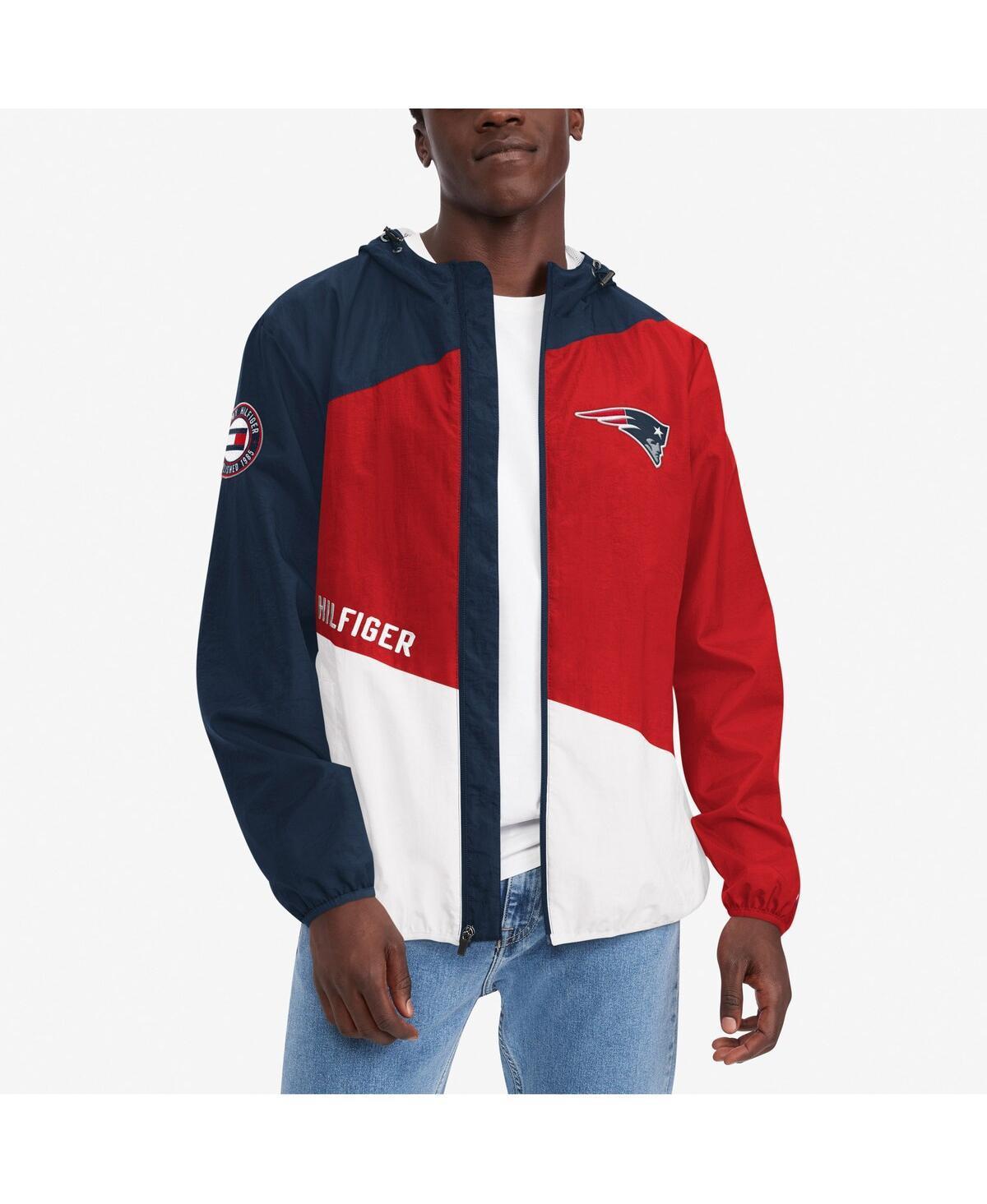 Mens Tommy Hilfiger Navy New England Patriots Bill Full-Zip Jacket - Navy Product Image