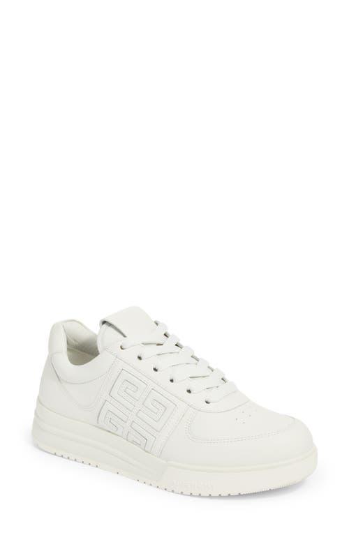 Womens G4 Leather Low-Top Sneakers Product Image