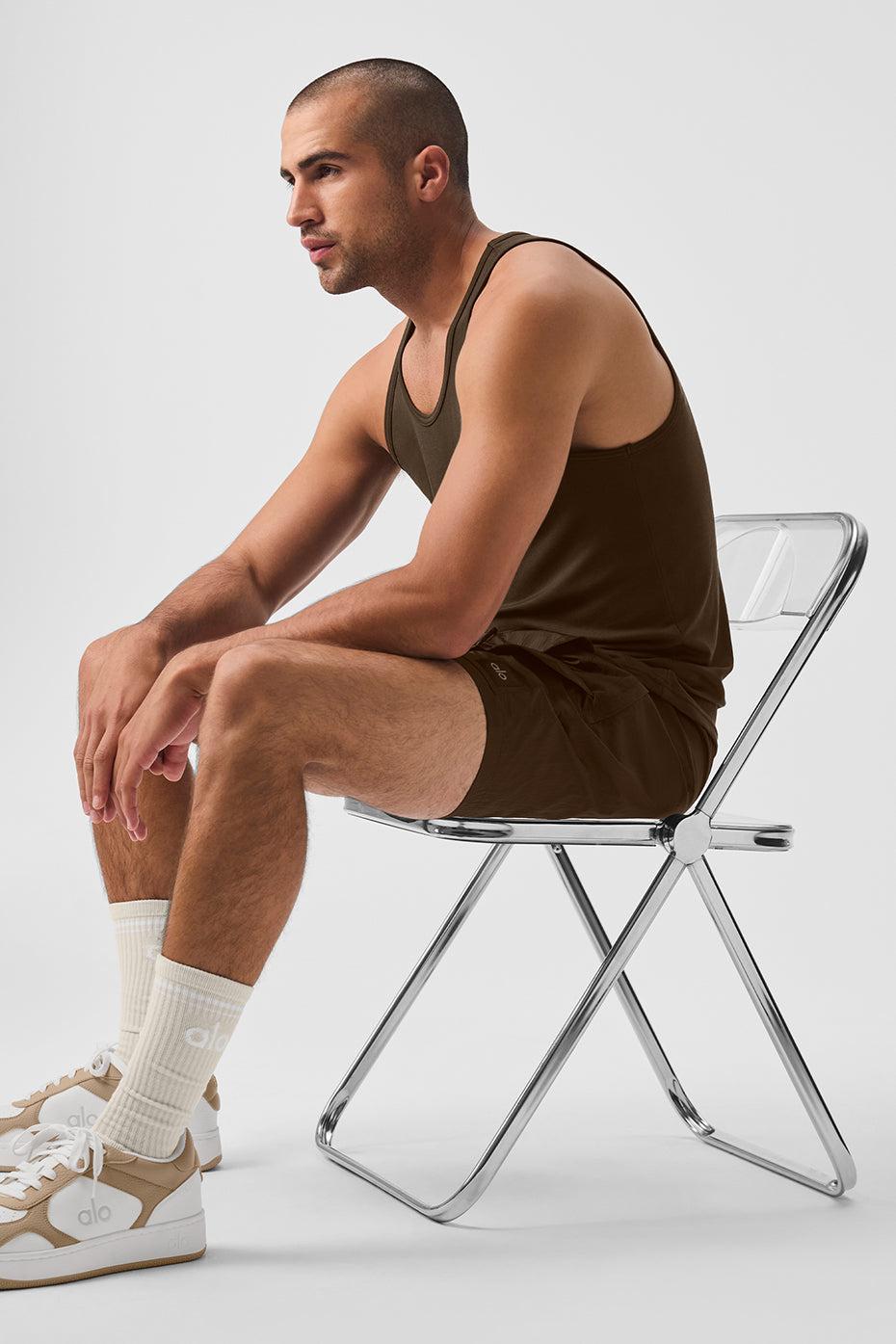 Everyday Modal Rib Tank - Espresso Male Product Image