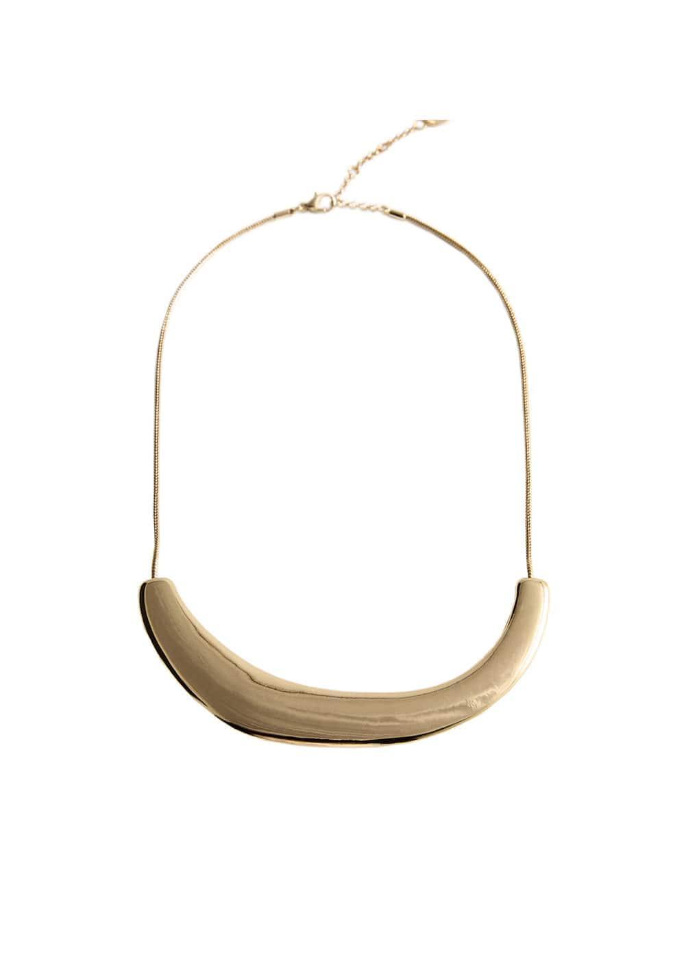 MANGO - Rigid combination necklace - One size - Women Product Image