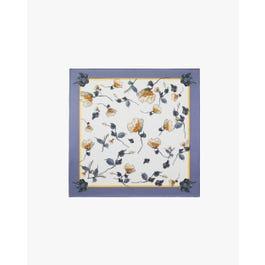 Chic Floral Square Silk Scarf product image