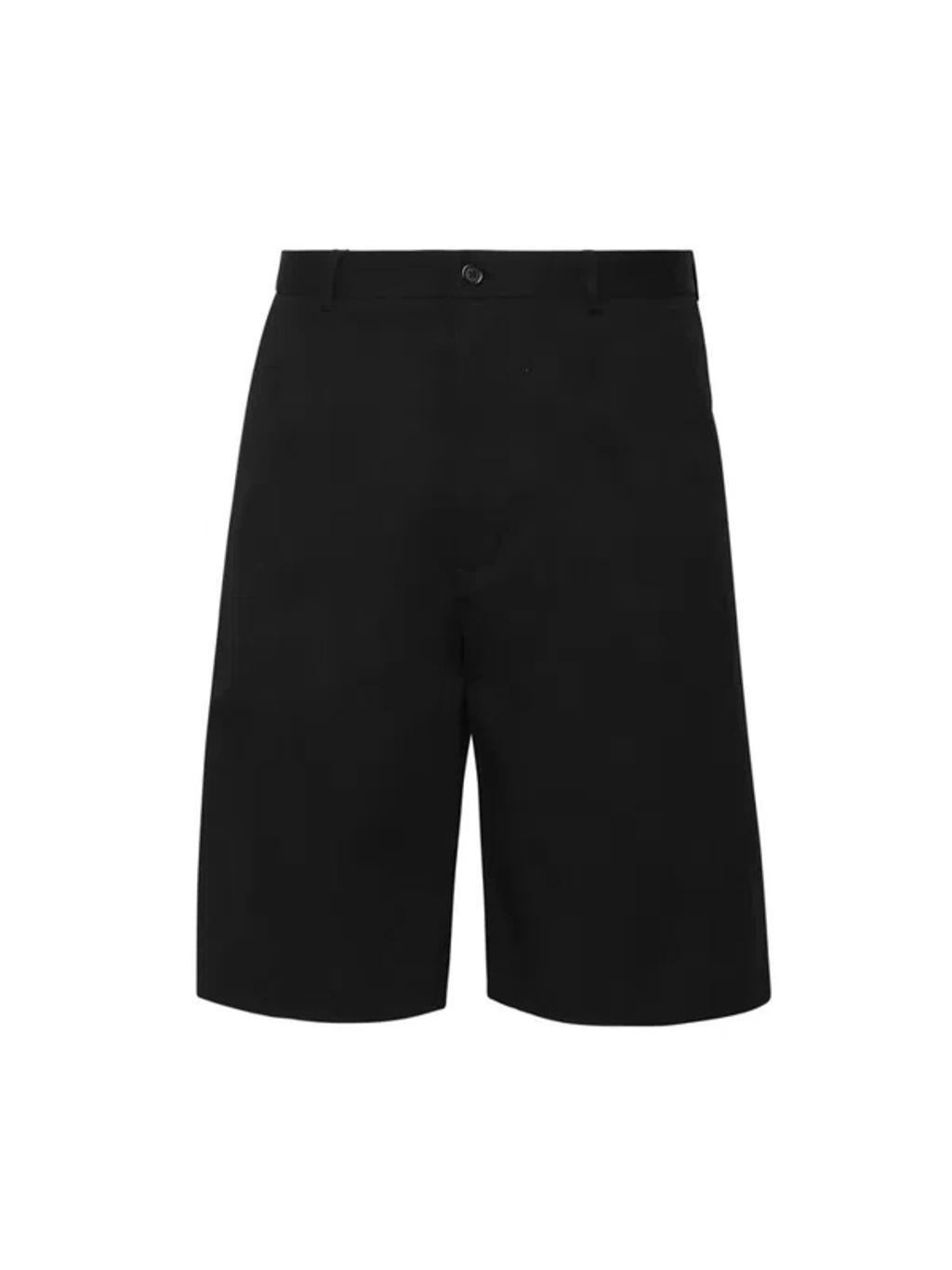 Branded Tag Shorts In Black Product Image