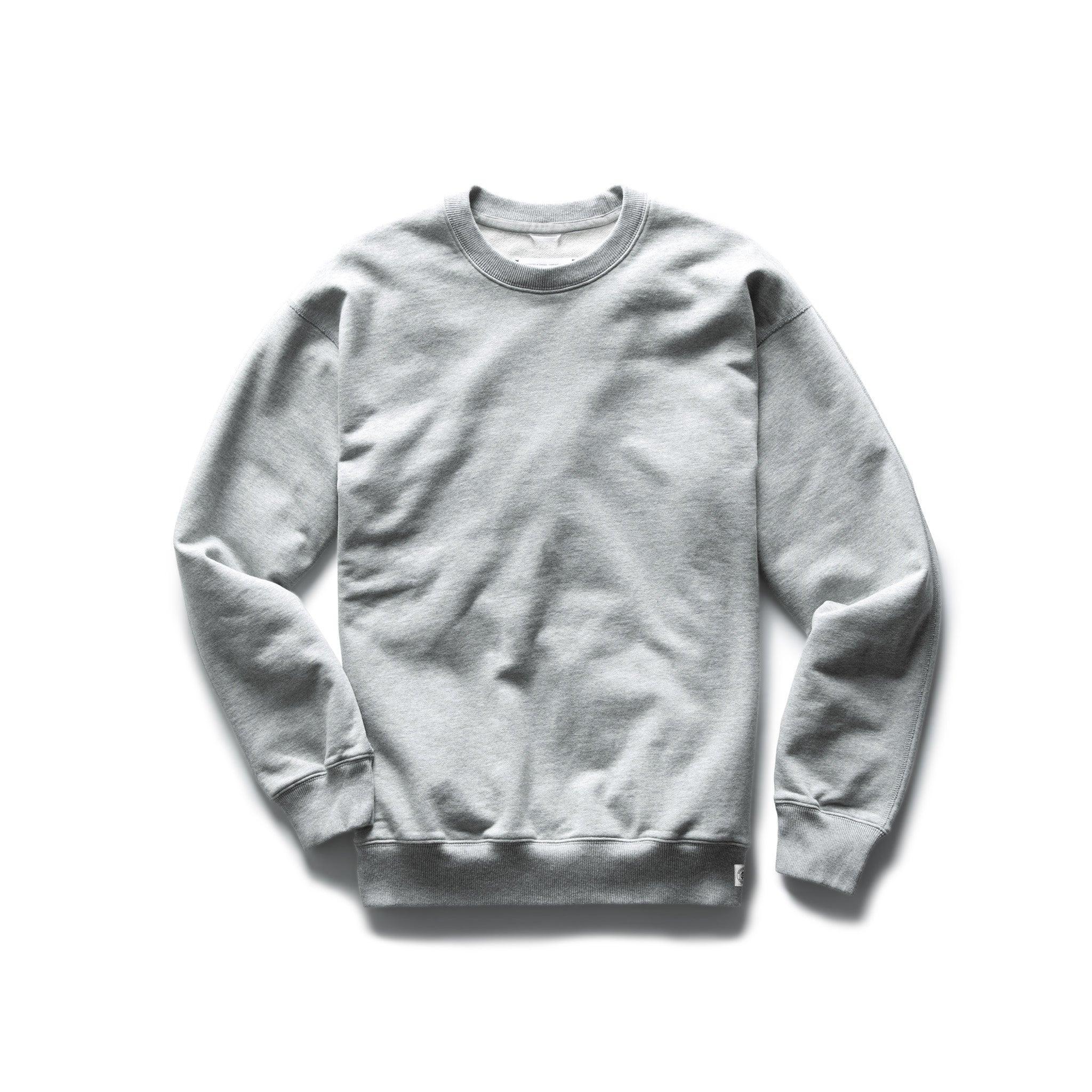 Midweight Terry Relaxed Crewneck - Vault Male Product Image