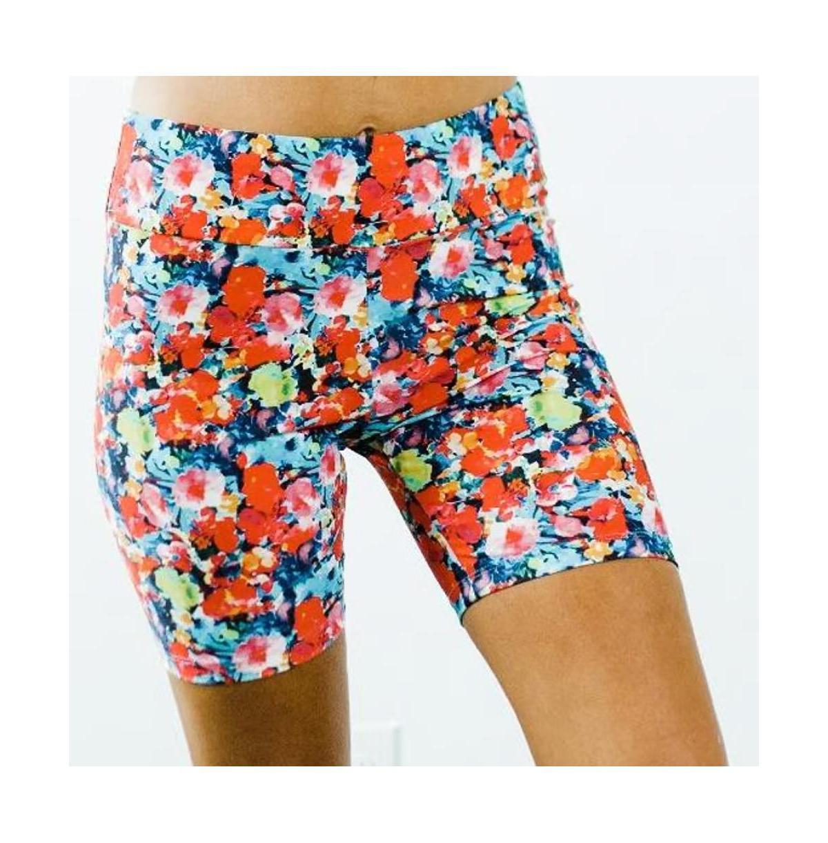 Calypsa Womens Mid-Thigh Swim Shorts Product Image