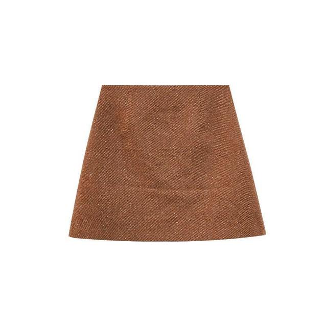 High Rise Plain Mini Pencil Skirt Product Image