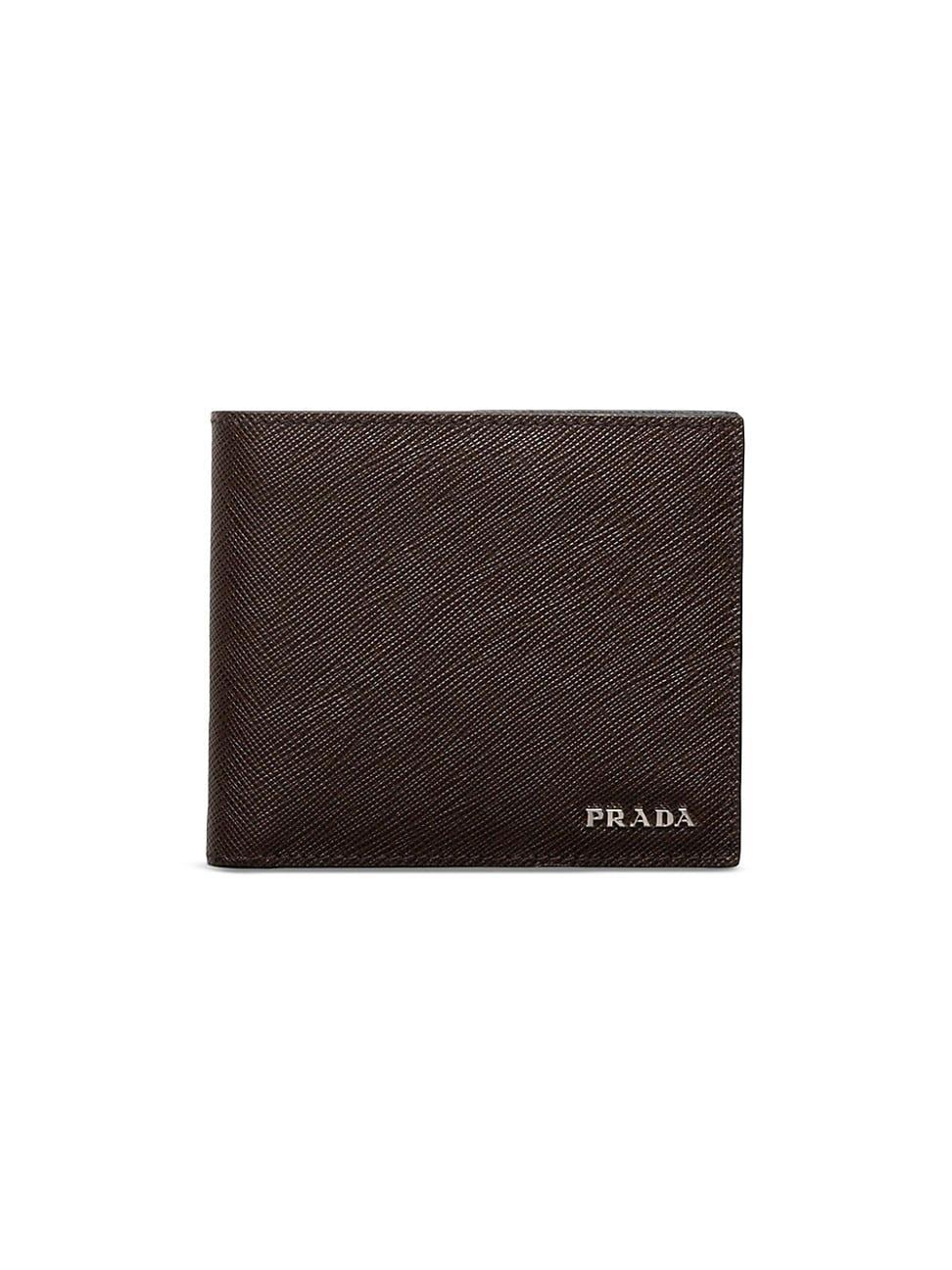 Mens Saffiano Leather Wallet Product Image