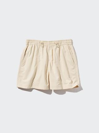 Womens Parachute Shorts with Quick-Drying Natural Small UNIQLO US Product Image