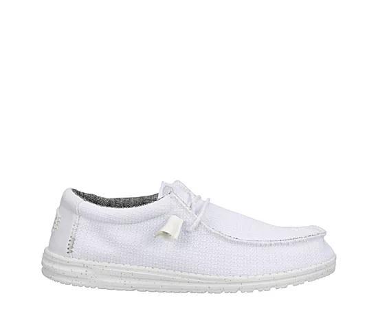 Heydude Mens Wally Knit Wide Slip On Sneaker Product Image