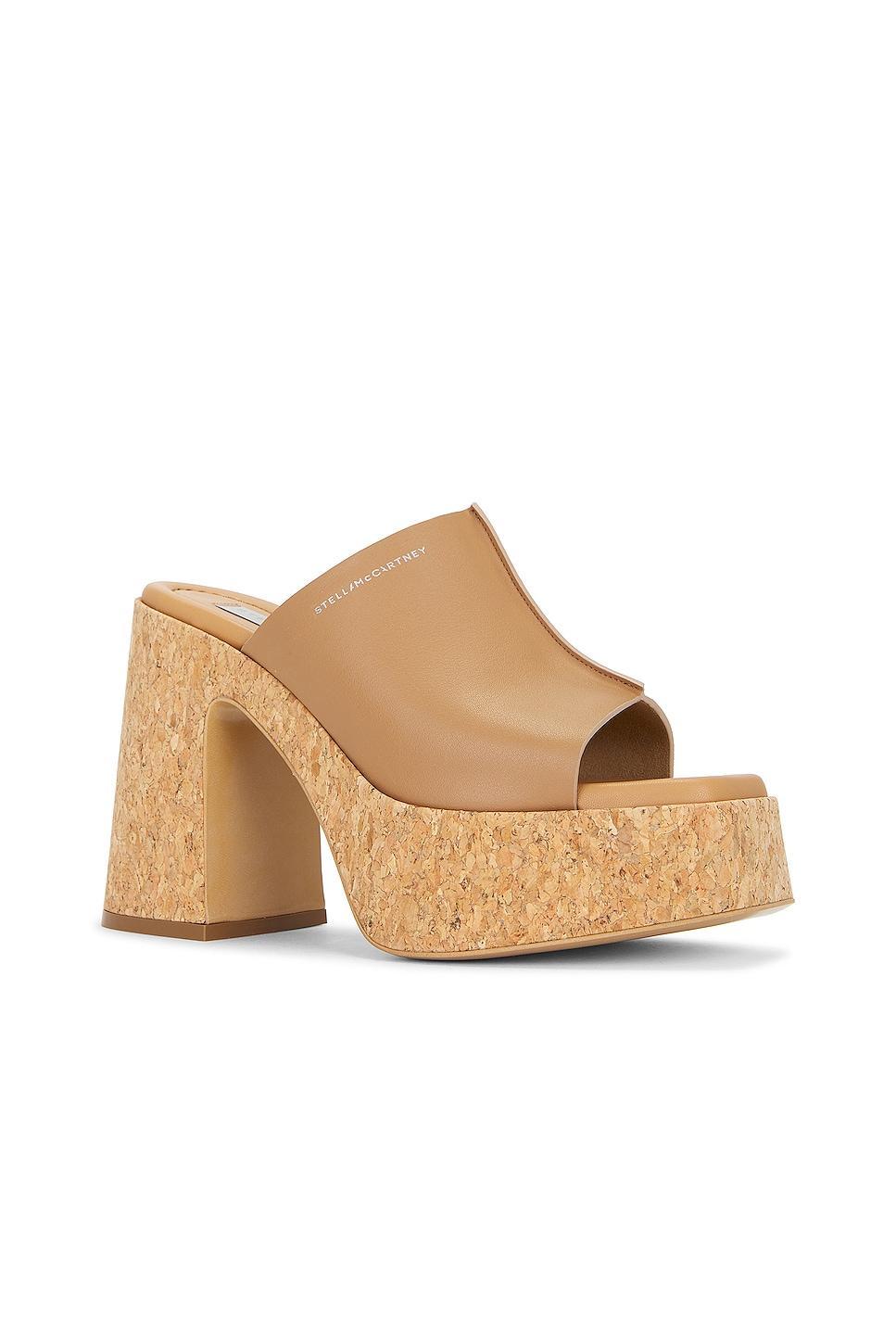 Stella McCartney Skyla Alter Sporty Sandal in Brown Product Image