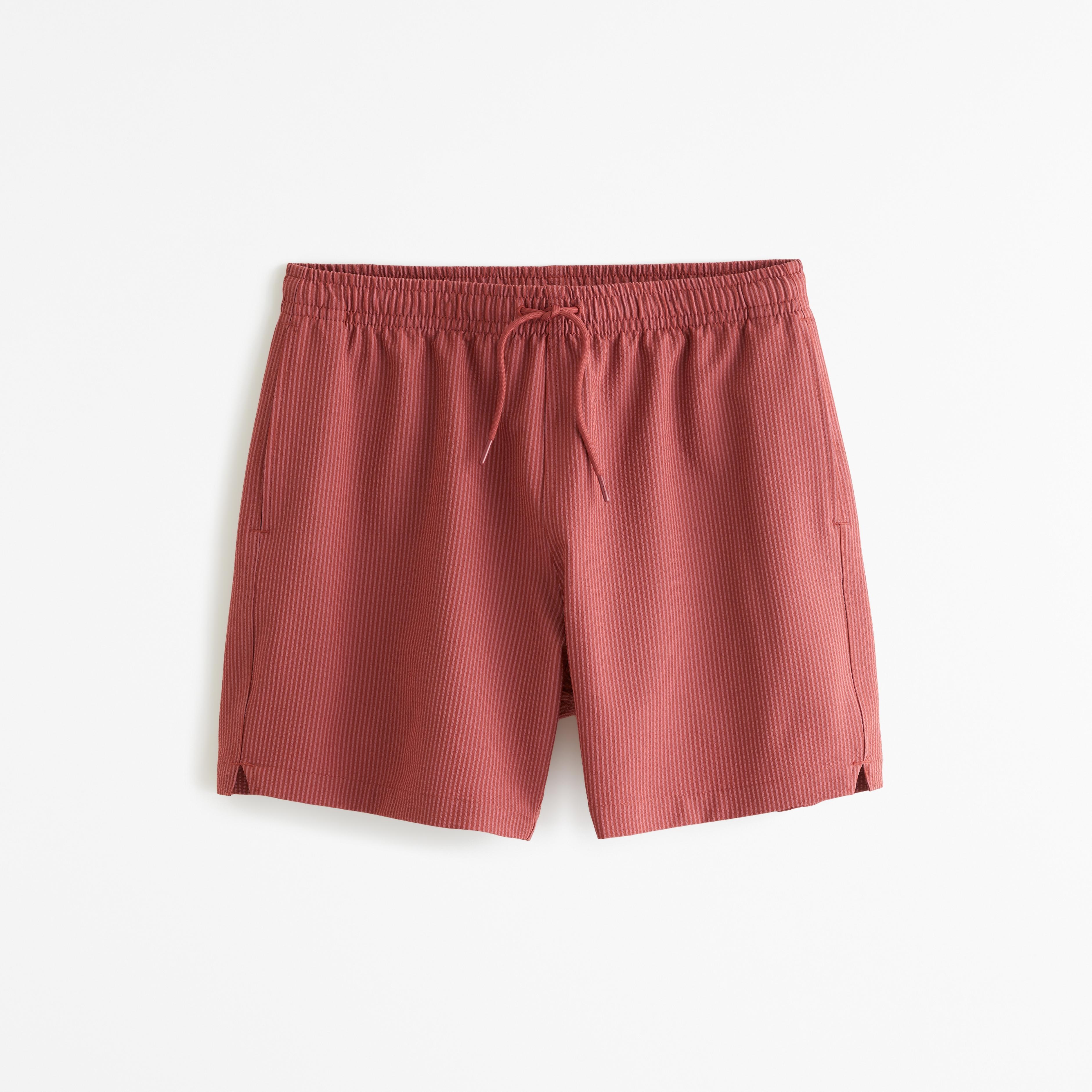 Pull-On Seersucker Swim Trunk Product Image