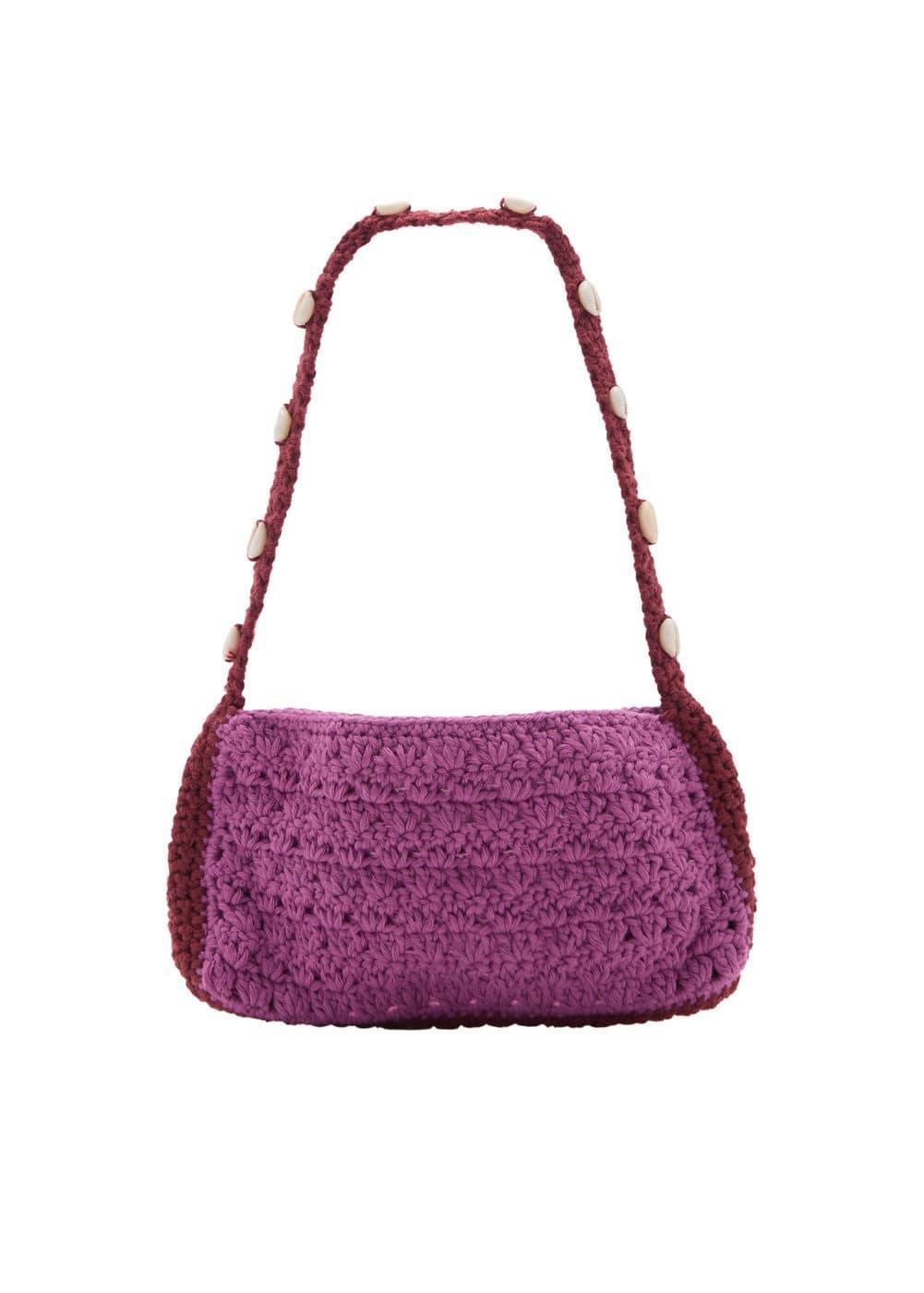 MANGO - Crochet handbag - One size - Women Product Image