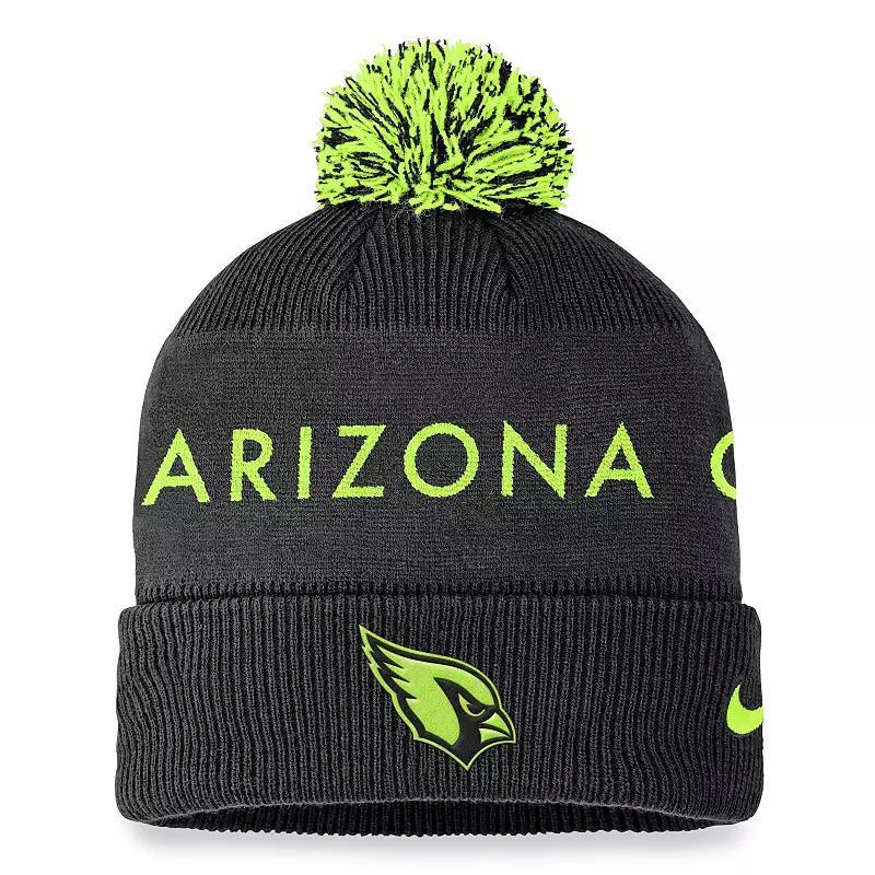 Arizona Cardinals Volt Nike Men's NFL Cuffed Beanie Product Image